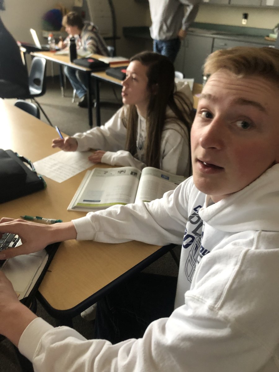 Addy_Anderson1's tweet photo. Capturing students working during the hustle and bustle of class is tough. These candids have me chuckling. Enjoy! 😂🤣 #Room412 https://t.co/EmoKEFhXF8