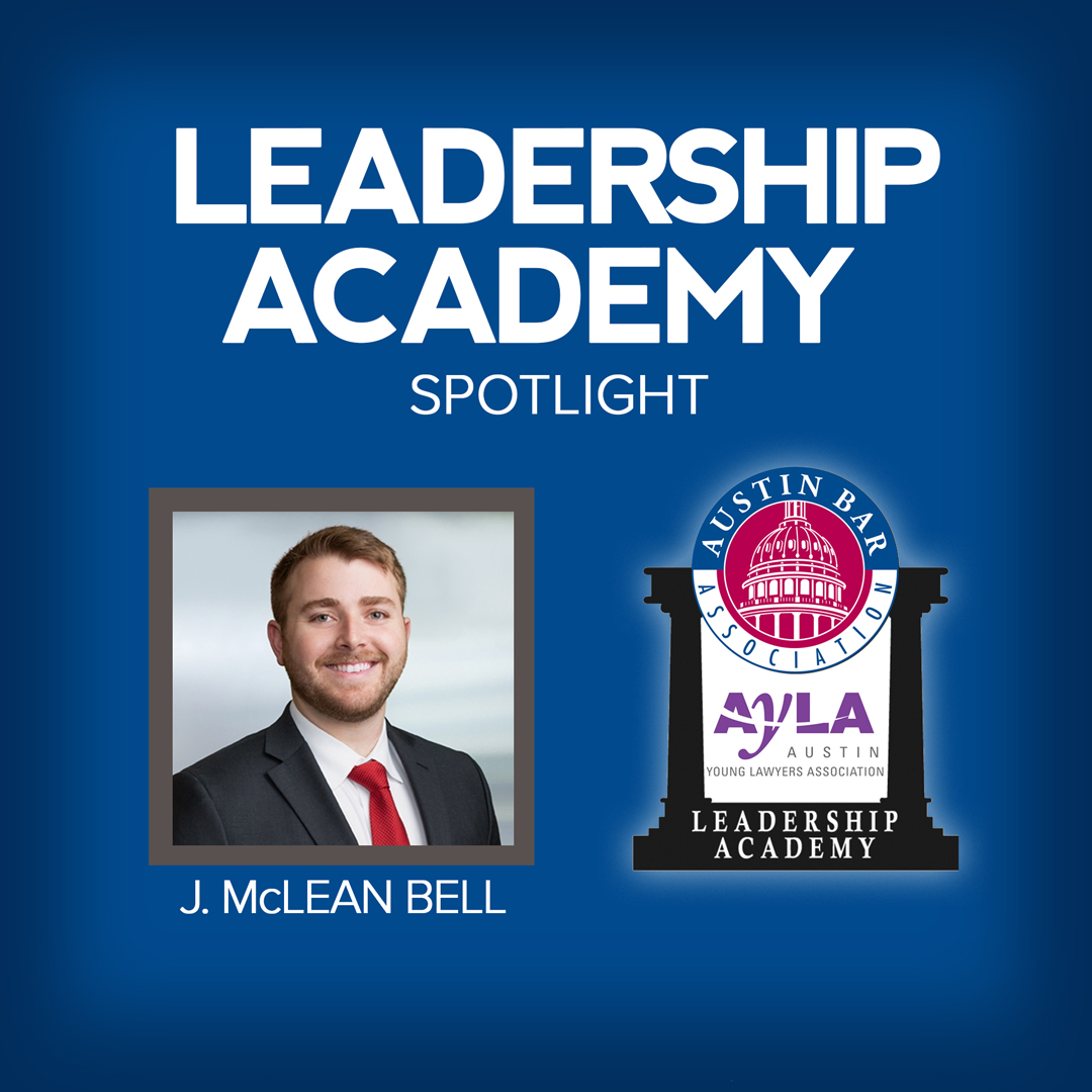 #LeadershipAcademy2023 Class Spotlight today, we are presenting J. McLean Bell.