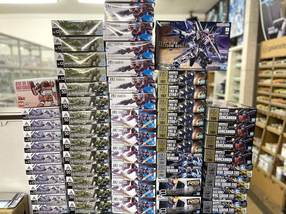 本日入荷のプラモデル商品です！