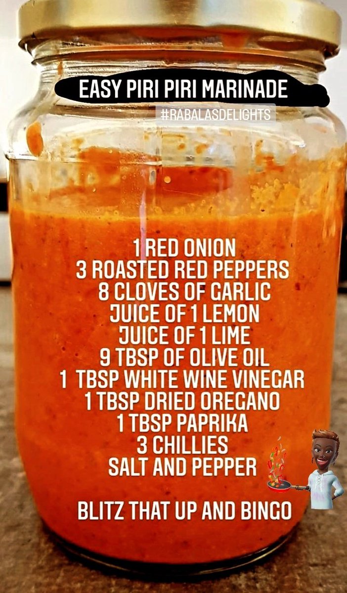 Peri Peri chicken slaps even harder with your own homemade sauce 😉 #rabalasdelights