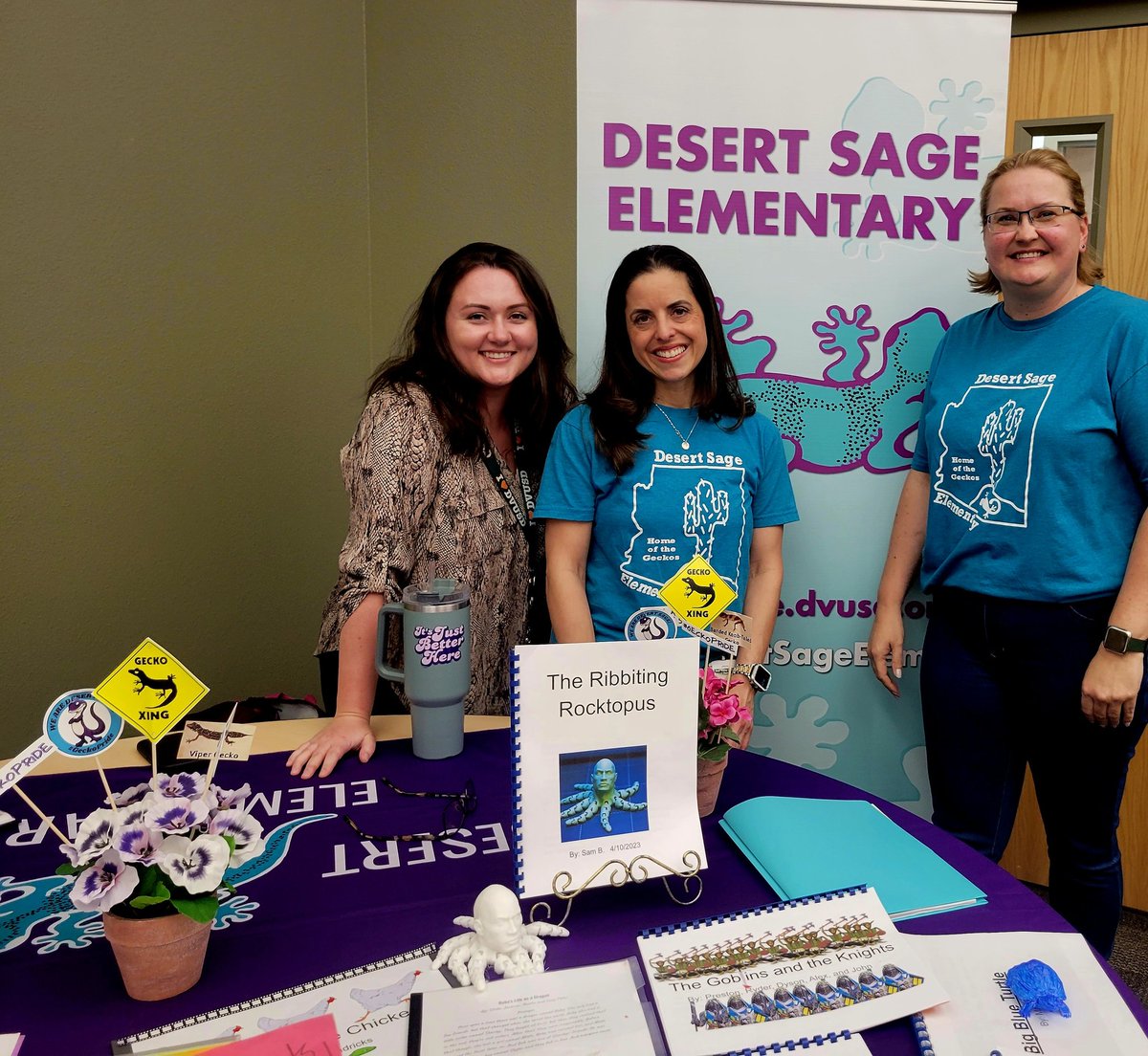 DesertSageElem's tweet photo. Welcome gifted students! Come learn about our gifted services &amp; meet the #extraordinary Ms. Coleman. She's our Desert Sage Gifted Specialist. https://t.co/6UgHPg3vIX