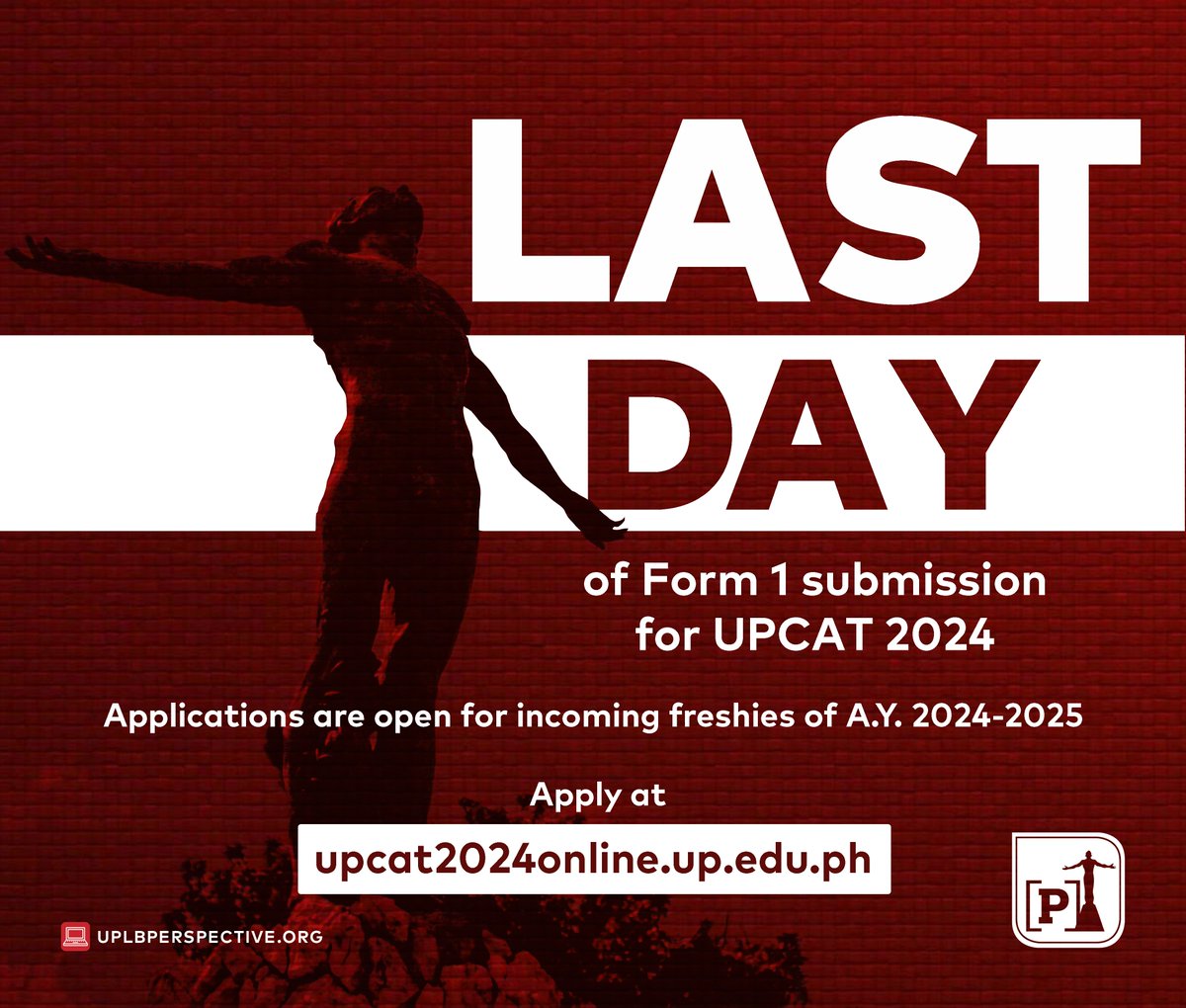 UPLB Perspective on Twitter: "NEWS UPDATE: Submission of Form 1 for the UP College Admission