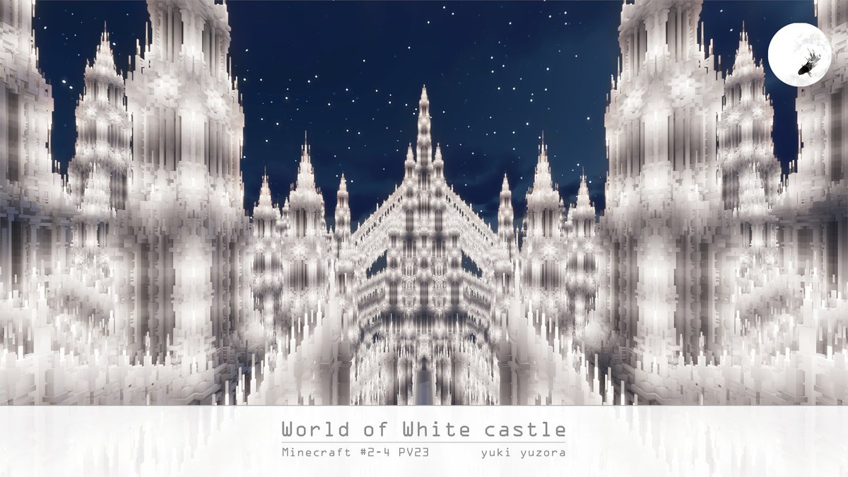 Minecraft

マイクラで城つくった２４

tiktok.com/@yukiyuzora/vi… 

World of White castle PV24
youtu.be/xNh291GjtMA

#マインクラフト #マイクラ建築 #白城世界 #城 #Minecraft #Minecraftbuild #art