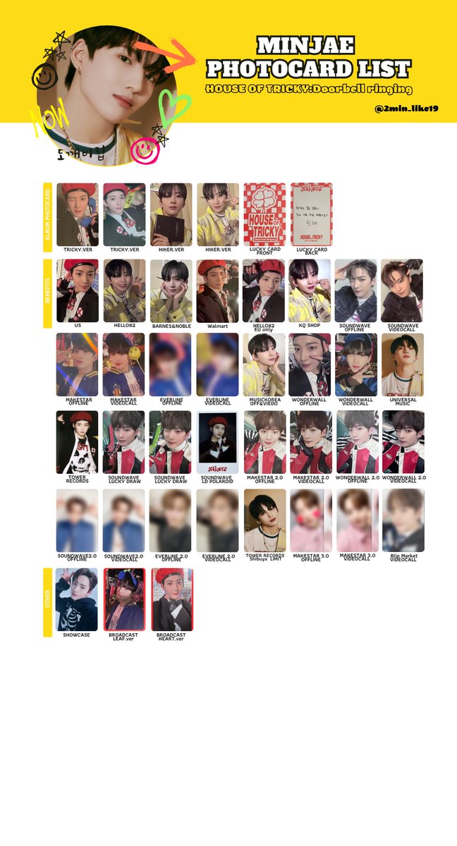 xikers 싸이커스 HOUSE OF TRICKY:Doorbell ringing photocard