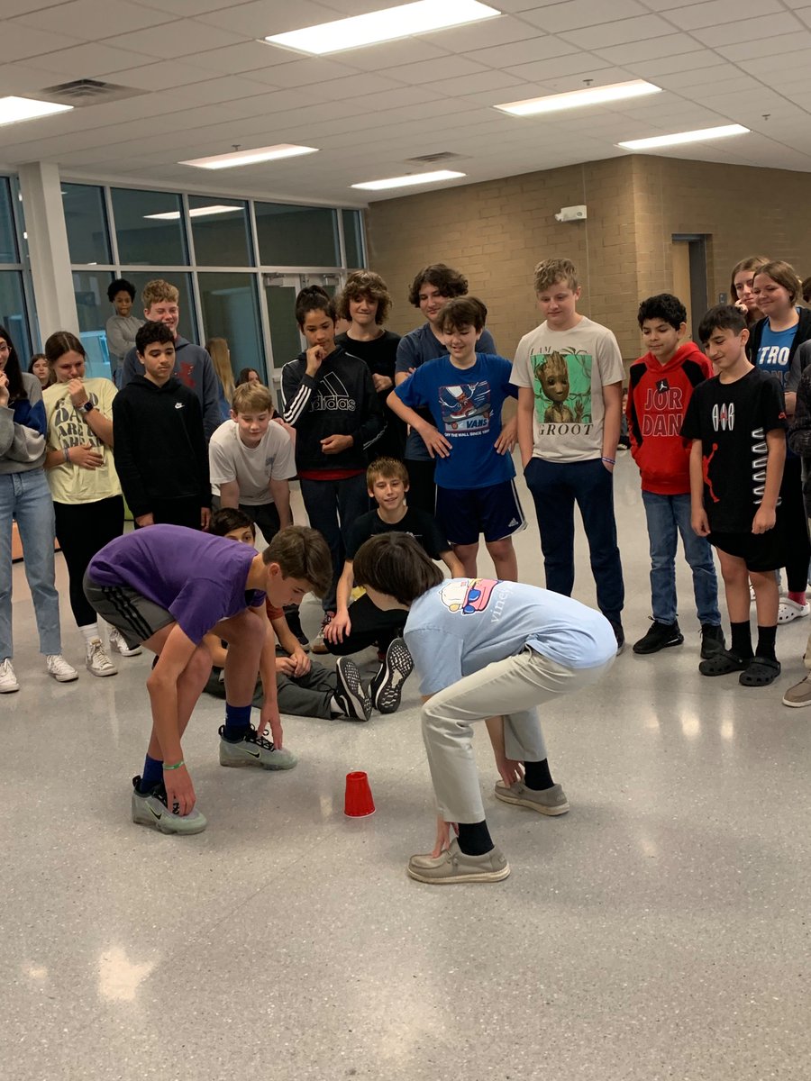 Cup battle for Teambuilding Friday … We had a blast !! <a href="/DMSMedia411/">Dixon Middle School</a> <a href="/HLFindeisen/">Heather L Findeisen</a> <a href="/LaceyVanDalen/">Lacey Van Dalen</a> <a href="/meldernc/">Michael Elder, Ed.D.</a> <a href="/AVID4College/">AVID</a>