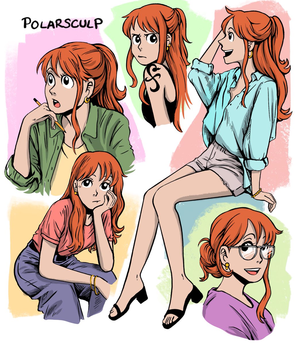 polarsculp's tweet photo. #Nami #ONEPIECE https://t.co/x08iRyuy4a