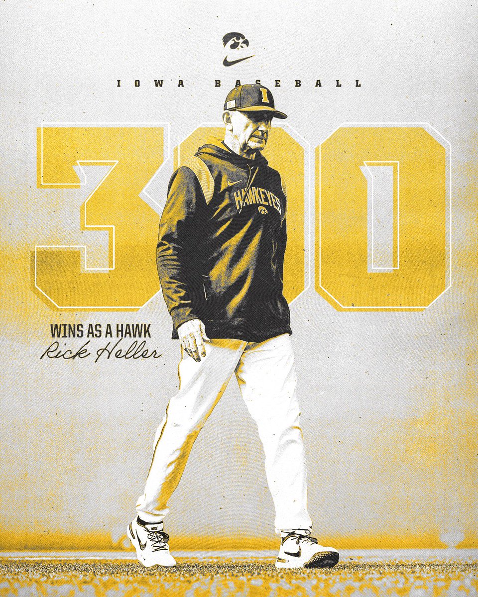 300 wins #Hellerball style!!! 

<a href="/rheller21/">Rick Heller</a> becomes the third coach in Iowa history to reach 300 wins joining Otto Vogel and Duane Banks! 

#Hawkeyes