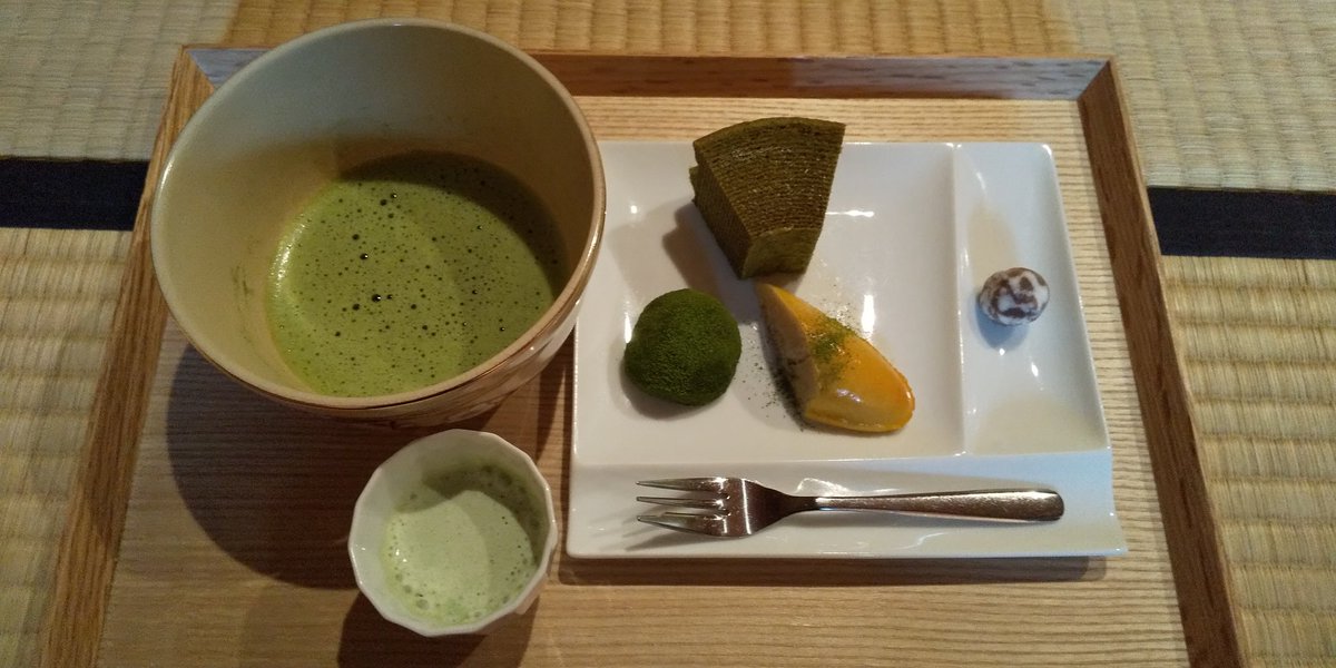 ２回目の『抹茶ミュージアム和く和く』
楽しかった🍵美味しかった🍵
#抹茶