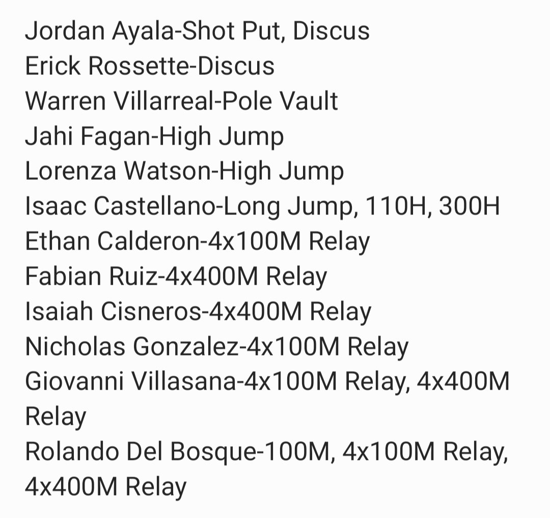 EHSBoysTrack's tweet photo. Congratulations to the following boys who qualified to compete in next week's 31/32 6A Area Meet! #BobcatPride #RepTheE https://t.co/gRNk5e1uIW