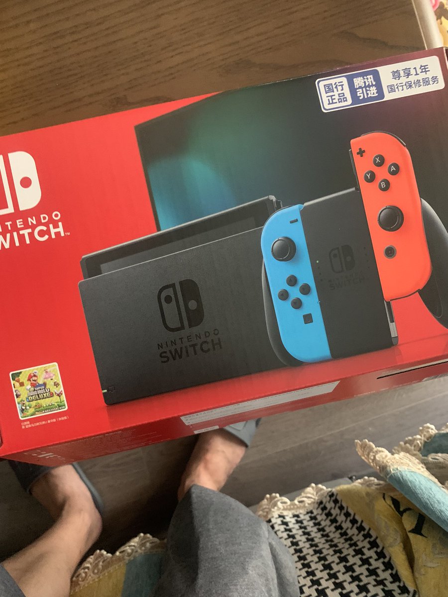 jameswhite on Twitter "Hi guys . I bought Nintendo switch. Very cool