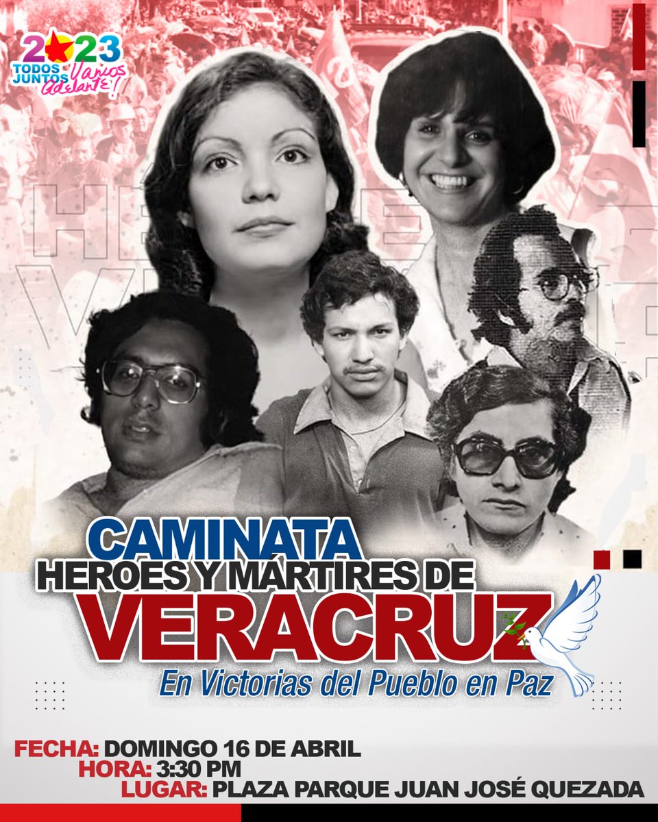 Héroes y mártires de Veracruz, presente,presente,presente. #UVEDenisSilva #LeonRevolucion #Nicaragua