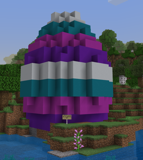 MarsMysterious's tweet photo. Easter Build #4~!
What's next? 👀
#Easter2023 #minecraftbuild https://t.co/KJD6RyF2Dg