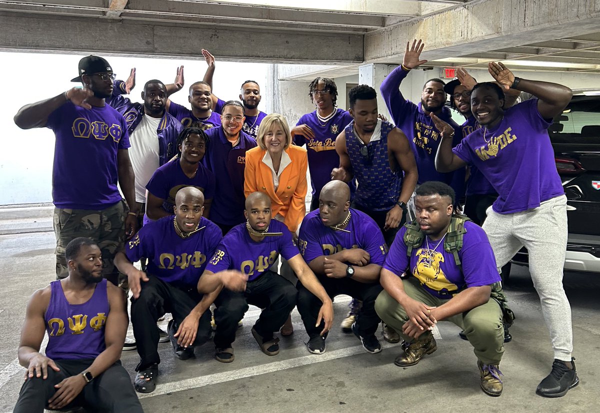 Enjoyed seeing The Omegas as I was heading to my car tonight. They were doing a fantastic job practicing for their upcoming performance!