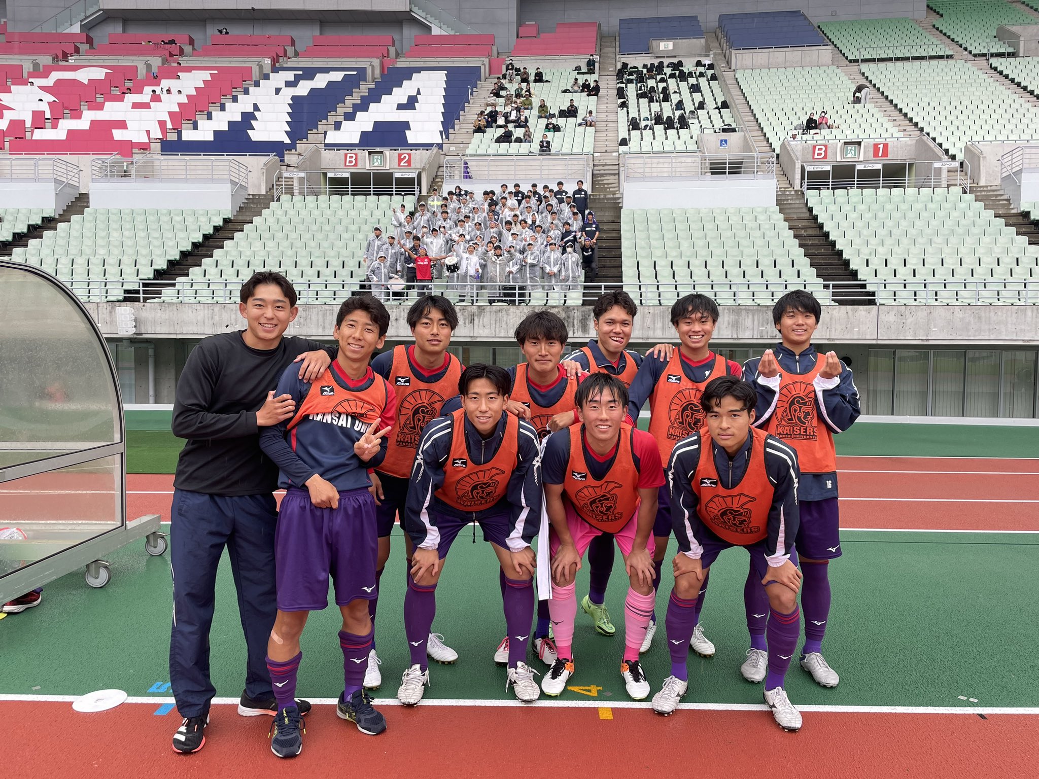 関西大学体育会サッカー部 ジャージ 上下セット