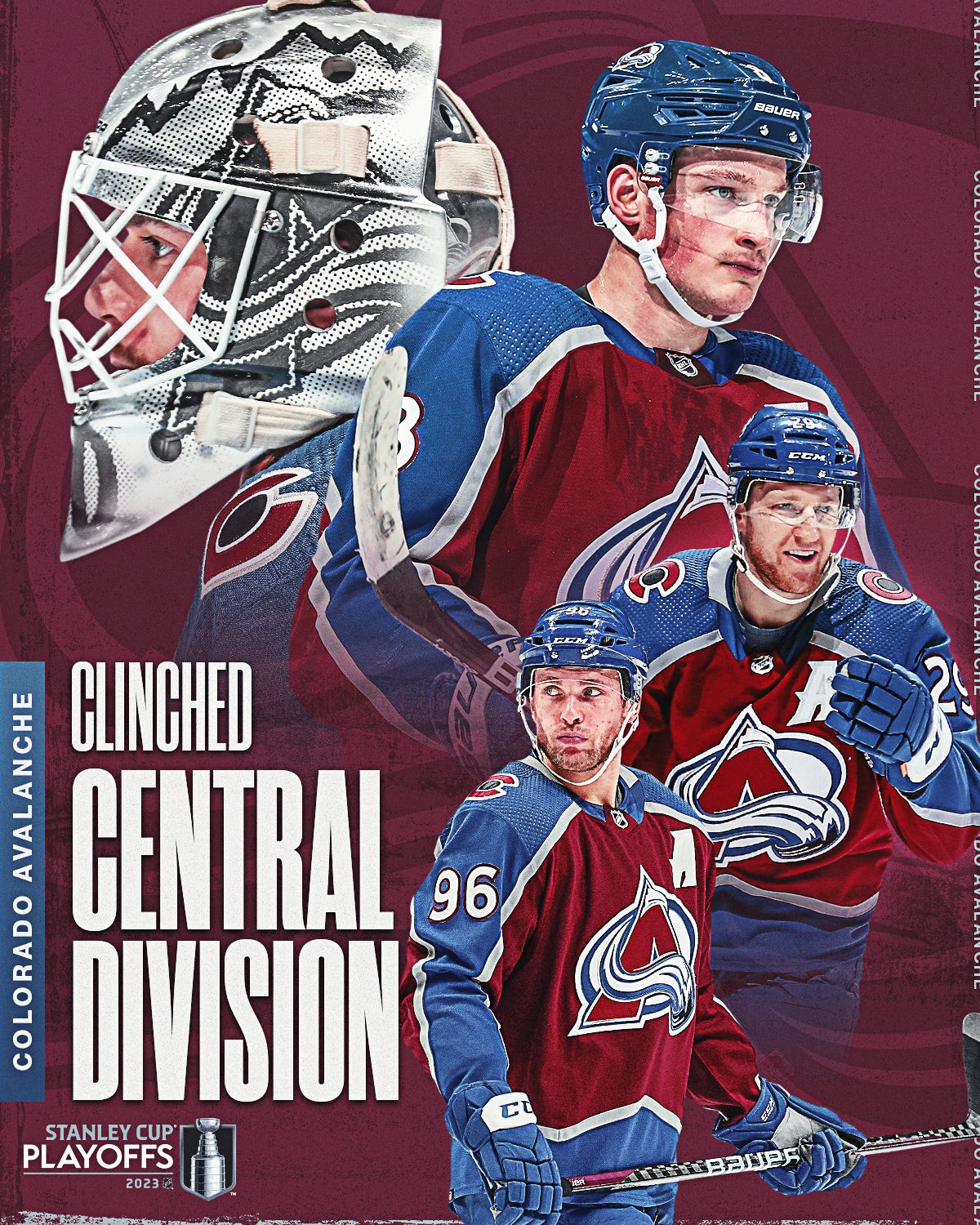 NHL on X: AVS TAKE THE CENTRAL 🏔 The @Avalanche are the Central
