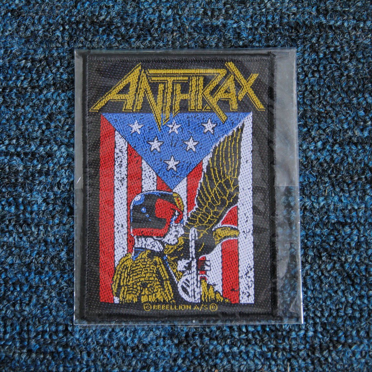 For Sale 
Anthrax - Judge Dredd Woven Patch  
70k 

Order Now :  
Bukalapak bukalapak.com/u/acerocker77
Tokopedia tokopedia.com/kiba777 

#jajanrock #wovenpatch #patches #musicmerch #anthrax #ThrashMetal #heavymetal #jajanmetal