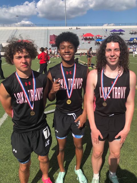 IiSidle's tweet photo. Proud to say I won the district championship🥇 in the 100M Dash with a time of 11.60!! Only the beginning. Proud of my teammates Bryce Hodge and Robert Starky for placing as well!!
@CoachHankCarter @LTXCTF @LTHSCavFootball https://t.co/I9V35HGc3Z