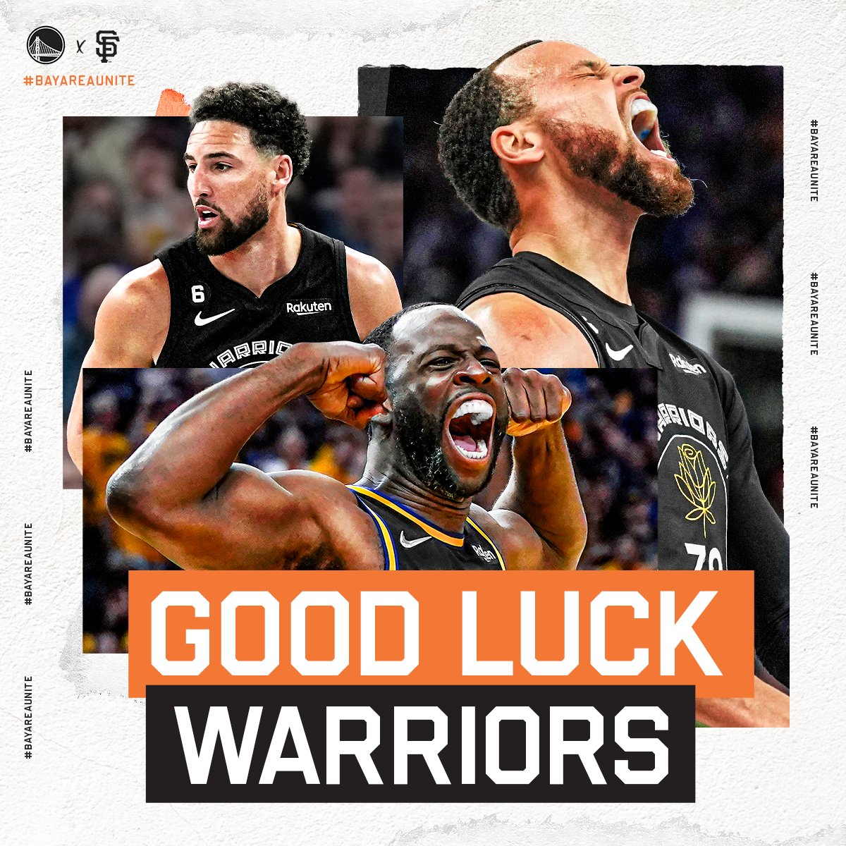 Go do your thing, <a href="/warriors/">Golden State Warriors</a> 😤

#SFGiants | #BayAreaUnite