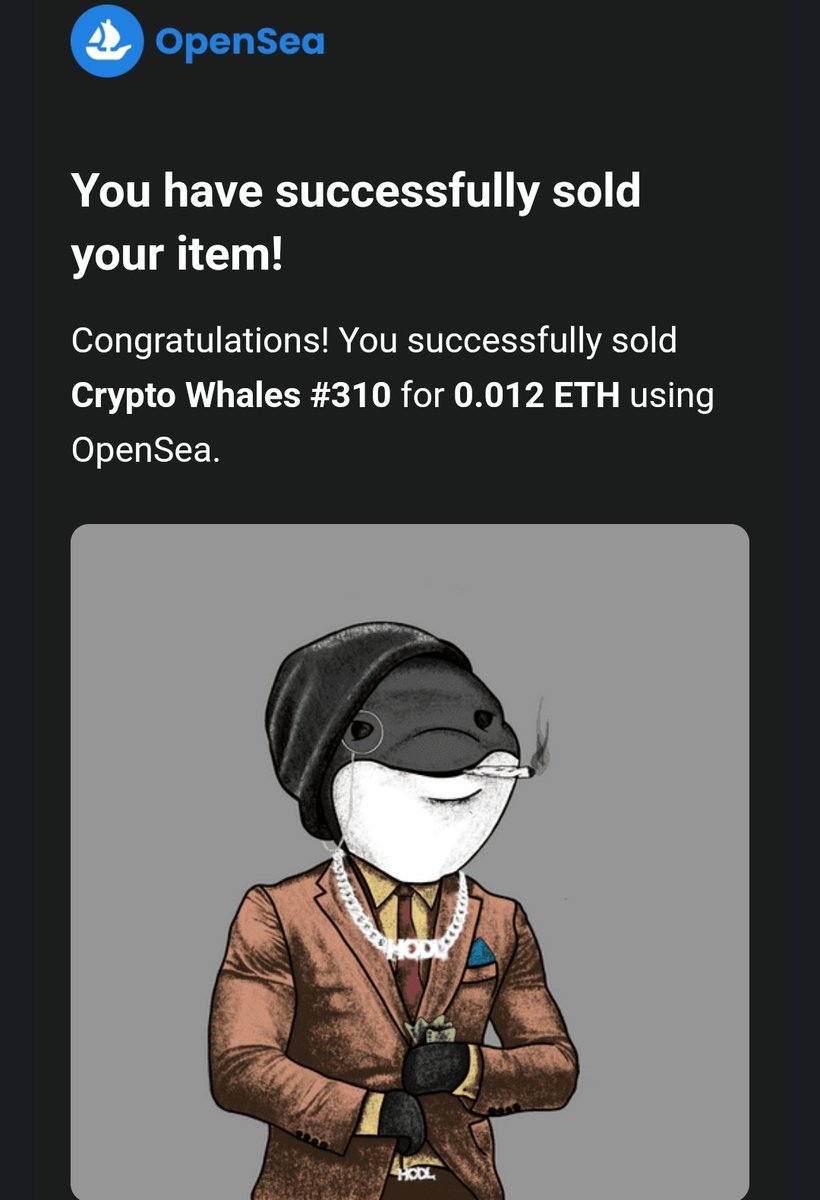 MonthlyEarthDay's tweet photo. 🚨 SOOOOOOLD 🚨

Congrats to @3wmj for snagging their 8th whale, which means 3 slots for the metavixen giveaway! 🥳 big congrats on that and I also really appreciate all the support recently! 🥰

Live drawing on April 22! 

✌🏻💜🐳
#polygon #opensea https://t.co/jxSfcnocHA