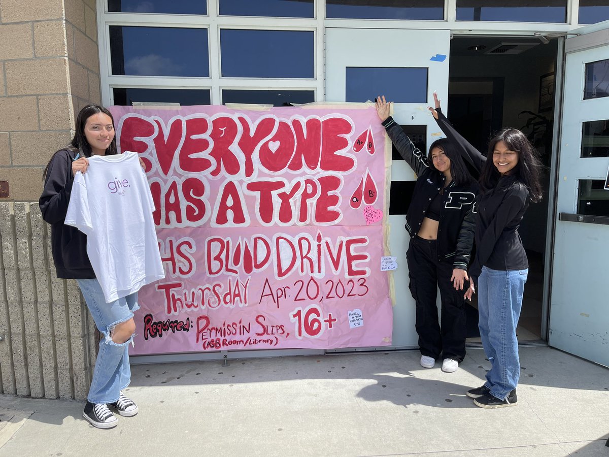 PHS Blood Drive 4/20 Vitalant