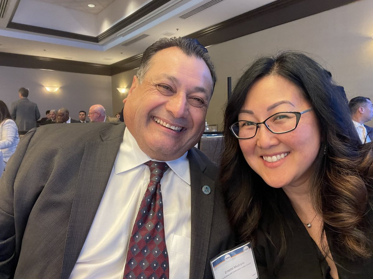 carolkimSD's tweet photo. Enjoyed the opportunity to participate on a #MegaPanel at the first ever Water Infrastructure Networking Summit alongside my brother Ernesto Medrano of the @LAOC_BTrades and an awesome San Diego delegation. I think our reps did our county and labor proud today! #WINS #BTfamily https://t.co/RPpD4vapok