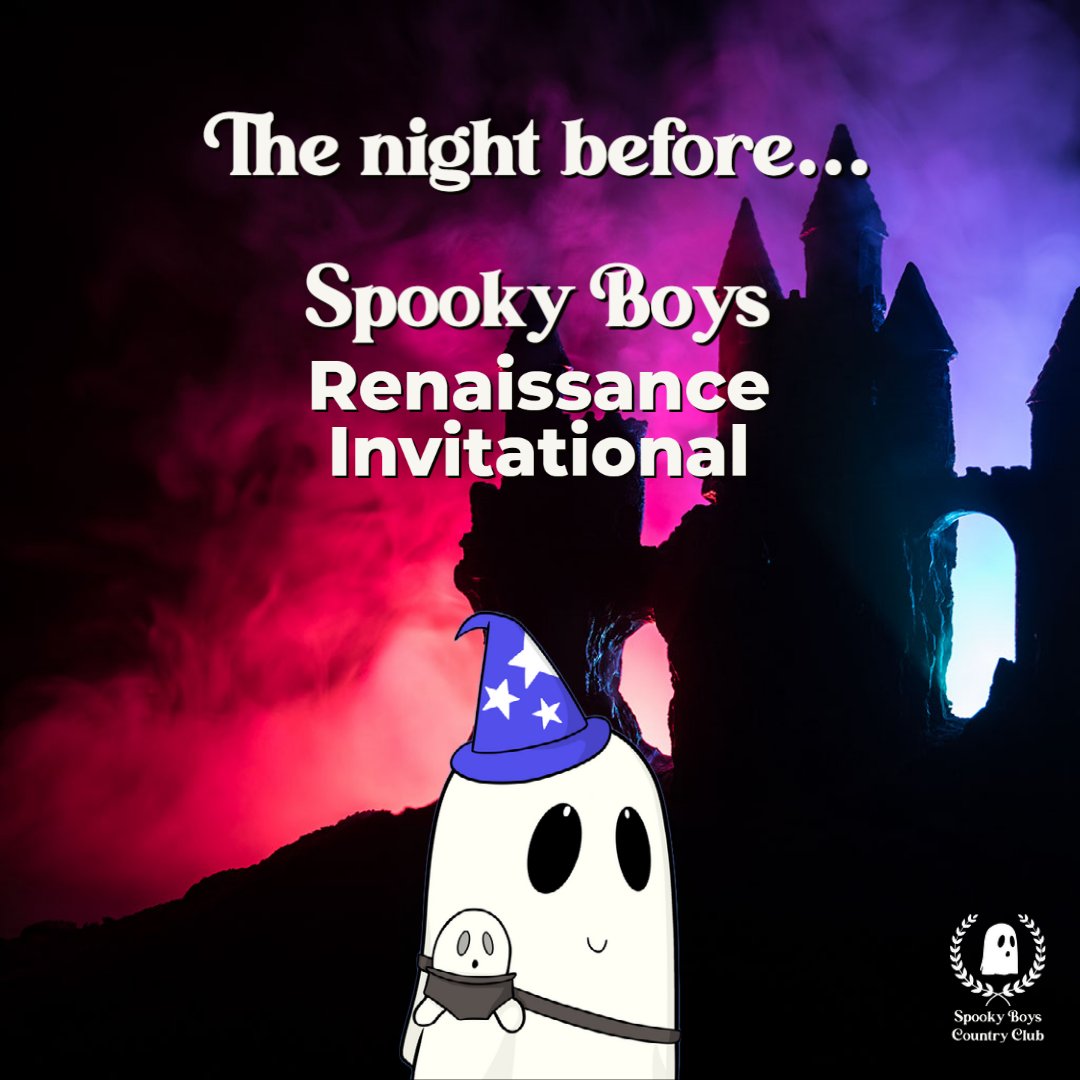 SpookyBoysCC's tweet photo. Twas the night before our Spooky Boys Renaissance Invitational... #SpookyRise #SBCC #nftcommunity https://t.co/sihCAGLuGo