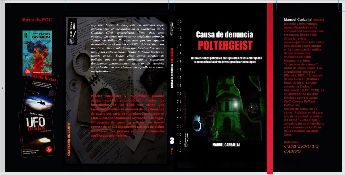 E_O_C_'s tweet photo. #SantJordi2023. -8 #CdC3. #CausadeDenuncia: Más de veinte casos de supuestas "casas encantadas" con intervención de la policía, Guardia Civil, Mossos, Ertzaintza... El testimonio de los agentes y sus informes oficiales. https://t.co/kbnltzlN2h Resumen: https://t.co/M2ajkffNdH https://t.co/o5ARqGfGO5