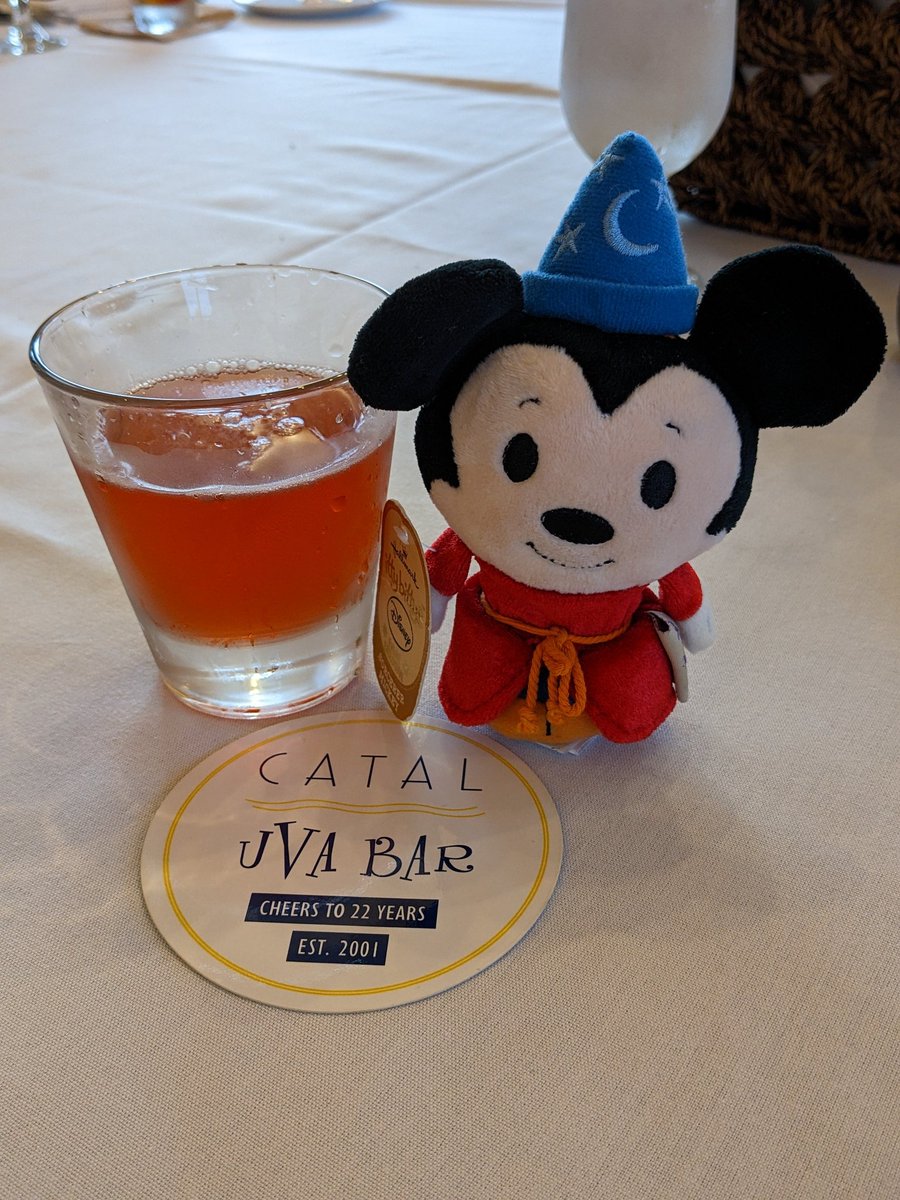 cstephens2's tweet photo. Our last dinner here. Brought him because Robert would be here with us on @CatalRestaurant 's last night of service. #CatalRestaurant #DowntownDisneyAnaheim https://t.co/kIFlkxoqBm