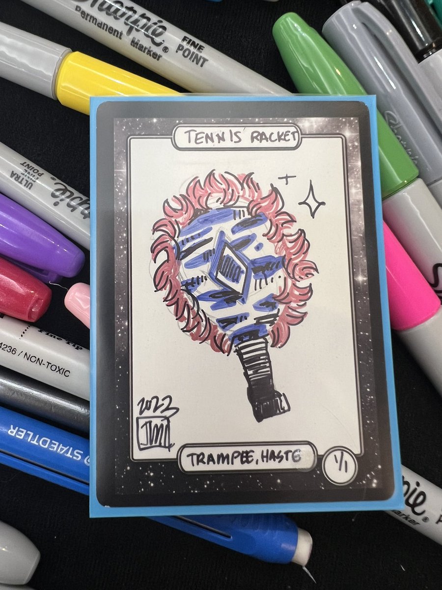 InklinCustoms's tweet photo. ✨🔥♥️Day 1 hand drawn tokens thread #CommandFestIndianapolis♥️🔥💖 https://t.co/5AzZXRfcwx