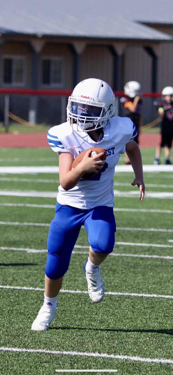 56SMS's tweet photo. With the Northwest Wolves schedule coming out today, it’s got me pumped for the high school season and this little dudes season! #BeastMode #Demps https://t.co/XTy7iiHB2D