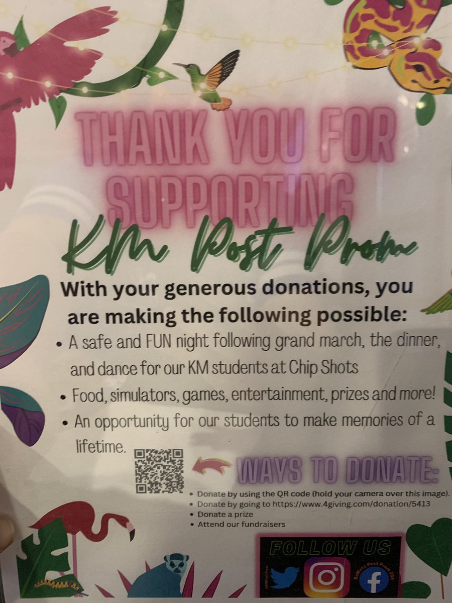 Thank you to the many @KMKometsHS kids and parents who helped with the KM Post Prom Burger night!🍔It was a great turnout of community support! THANK YOU! #keepingkidssafe #highschoolprom