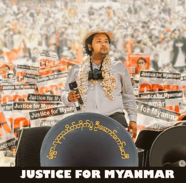 Two years ago, military junta hit a peaceful demonstration in Monywa with a car and arrested many including protest leader Wai Moe Naing . To date, illegal military junta arrested over 2️⃣1️⃣3️⃣3️⃣4️⃣ people. <a href="/aapp_burma/">AAPP (Burma)</a>

📍 Support  for the release of all detainees by brutal junta.