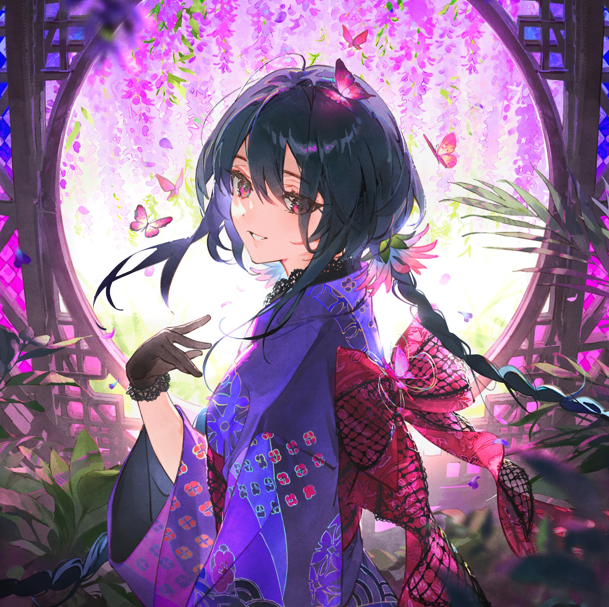 秋色　DSマイル　アールジュネス　版画 アールジュネス・軸中心派・E☆2-えつ-