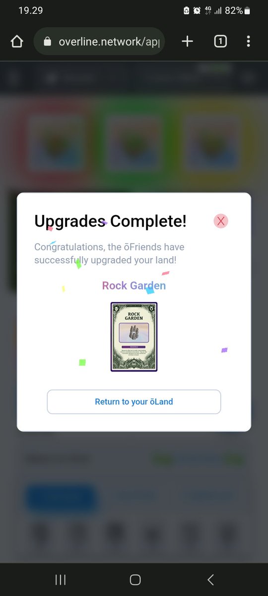 I love this 1 #ōtreat strategy, and the result not bad at all, even i have to wait for 6 day 😁
#olands 
#ofriends 
#ōcash 
🟥🟩🟨