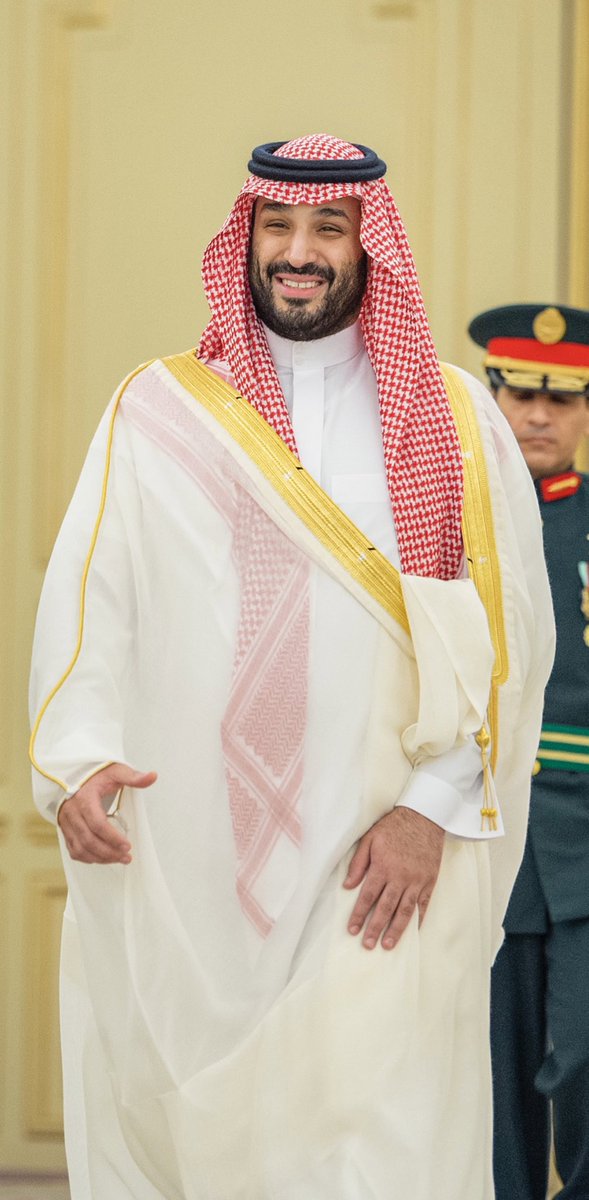 حفظك الله ورعاك ووفقك وسدد خطاك قائداً عظيماً لوطن عظيم 🤲🏻🤲🏻💚🇸🇦🇸🇦💚

#ولي_العهد_الأمير_محمد_بن_سلمان