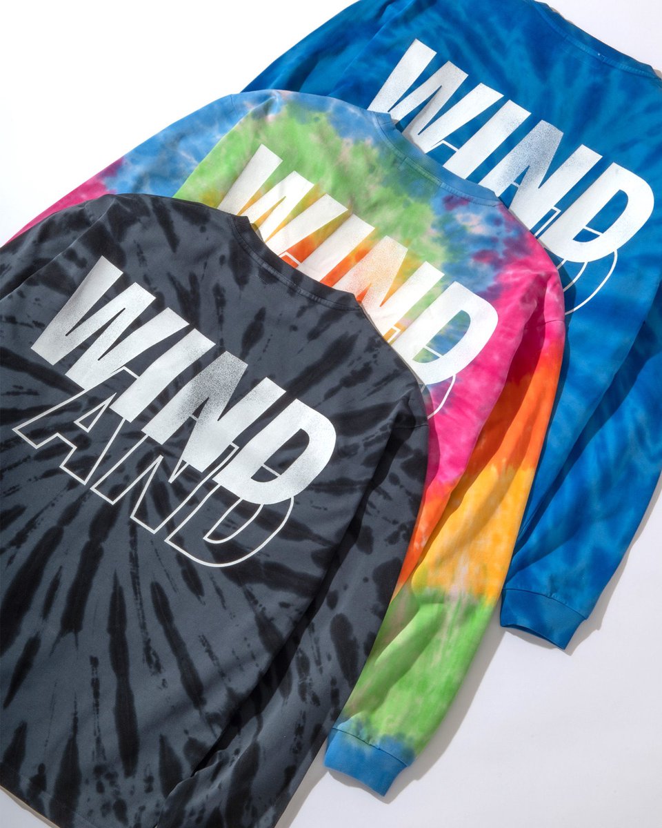 WINDANDSEA_PLUS's tweet photo. SEA (P-DYE) L/S Tee
SEA TIE-DYE L/S Tee

2023年4月15日(土) 販売

#windandsea https://t.co/vX083Z2Os8