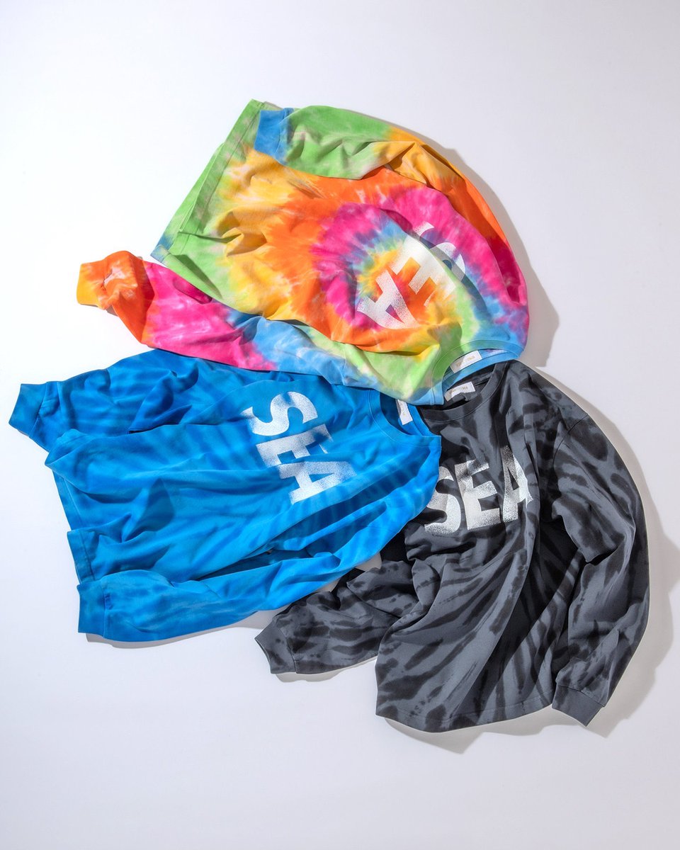 WINDANDSEA_PLUS's tweet photo. SEA (P-DYE) L/S Tee
SEA TIE-DYE L/S Tee

2023年4月15日(土) 販売

#windandsea https://t.co/vX083Z2Os8