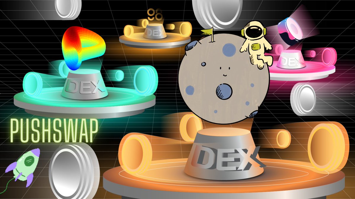 PushSwap's tweet photo. Dex platform(Decentralized exchange) is one of the features that makes PushSwap distinct compared to other exchanges. When allowing investors to trade on many different platforms without being limited in trading scope like other exchanges
🌐https://t.co/rPAKh1bycW
 #Dapp #crypto https://t.co/iLCUDVA7LE