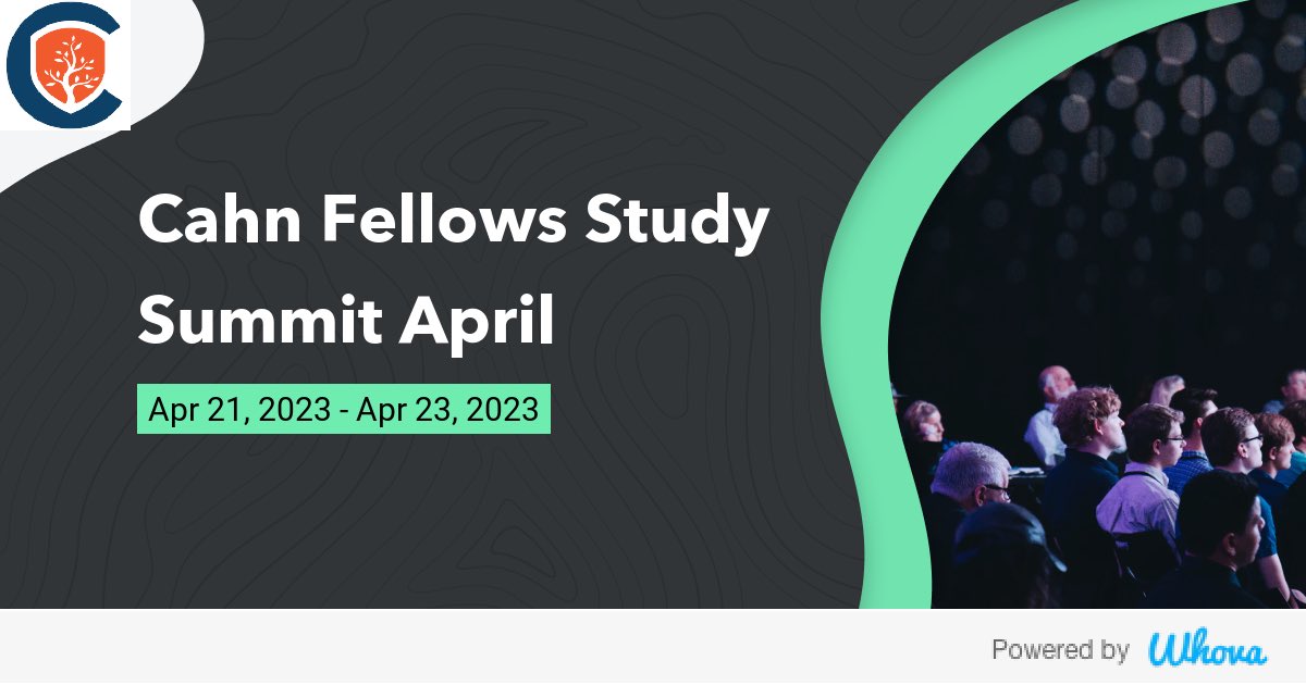 devine32's tweet photo. Hi! I'm attending Cahn Fellows Study Summit April #cahntenacious20. Let's start connecting with each other now. @TheCahnFellows - via Whova event app https://t.co/qv6FI5dhhm https://t.co/Hf6NqtwSkm
