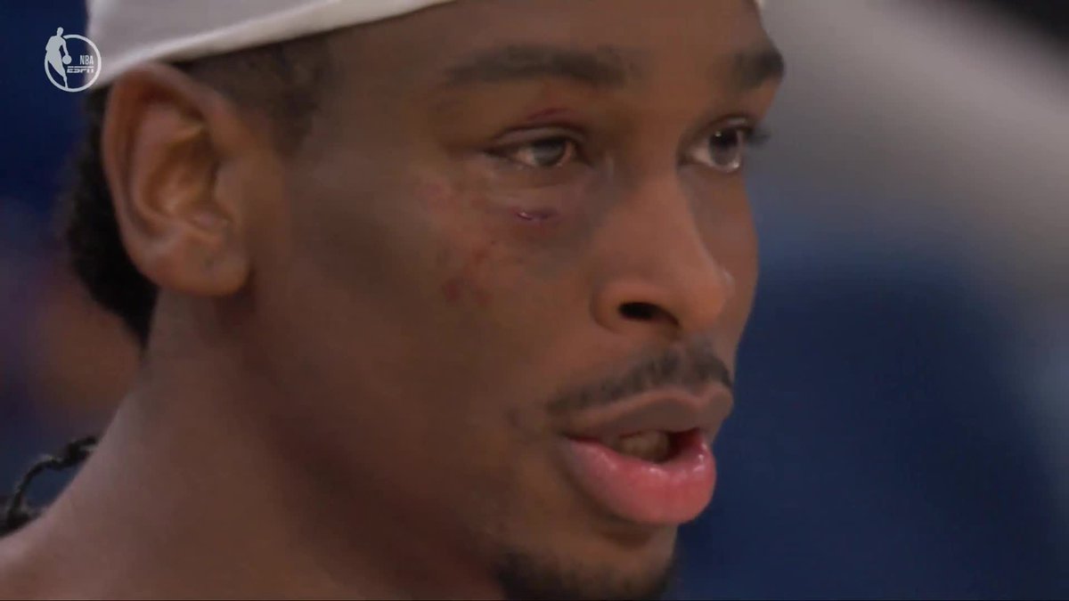 Bleacher Report on Twitter: quot SGA back in the game after getting elbowed