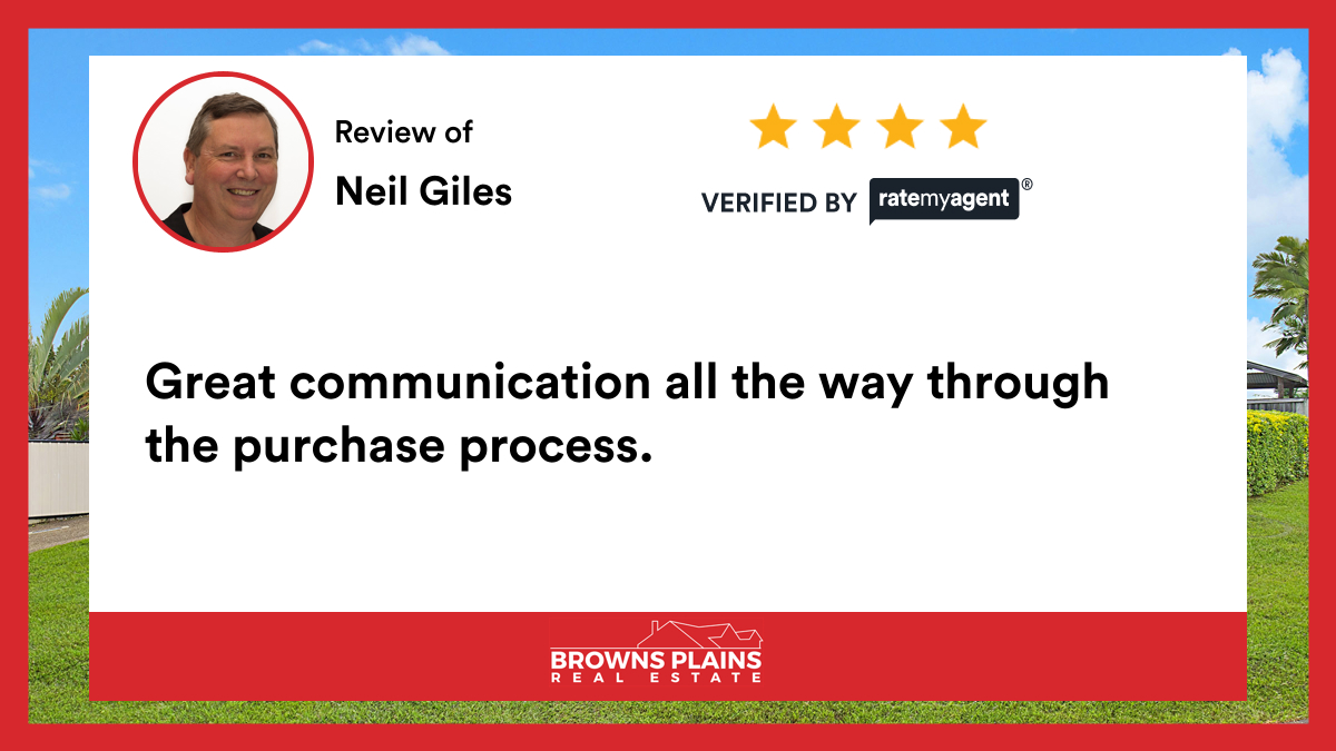 PropertyQLD4118's tweet photo. My latest RateMyAgent review in Mount Warren Park.

https://t.co/SRLQffDSGt

...
#ratemyagent #realestate #Browns_Plains_Real_Estate https://t.co/biqVj96HMp