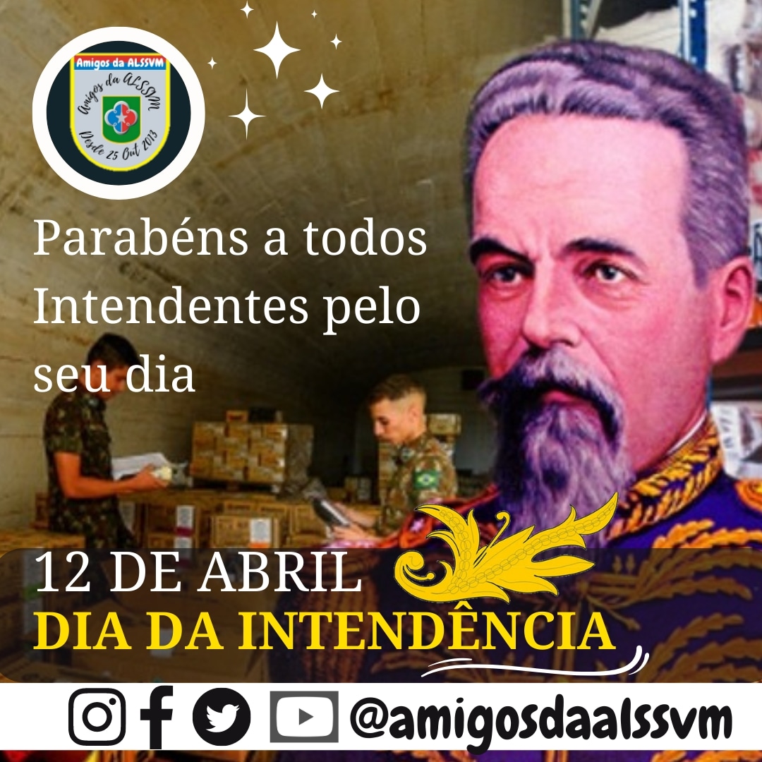 amigosdaalssvm's tweet photo. 🇧🇷 O #EB celebra, em 12 Abr, o Dia do Serviço de #Intendência, data que homenageia seu patrono, o Marechal Carlos Machado de Bitencourt, nascido nesse dia, em 1840, em Porto Alegre (RS) e morto tentando impedir o assassinato do Presidente da República Prudente de Morais. https://t.co/dUprCuxde3