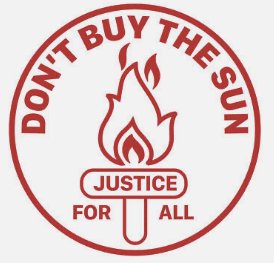 And finally. Don’t buy it, don’t work for it, don’t read it. Don’t engage.

Never. Starve them into oblivion. 

#dontbuythesun