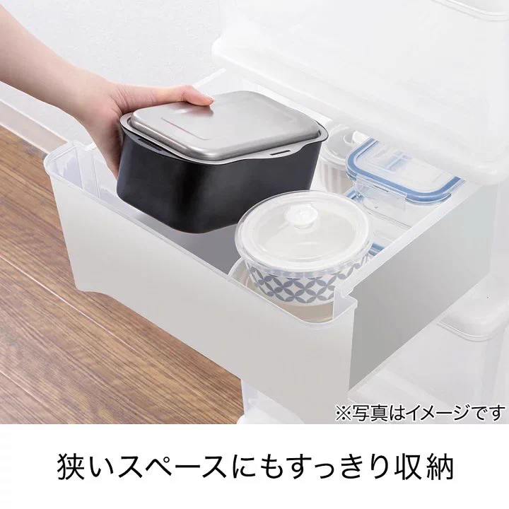 少ない油で揚げ物ができる◎ニトリの天ぷら鍋が便利！