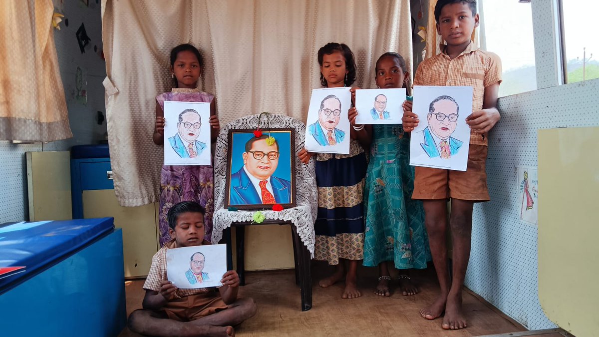 'Cultivation of mind should be the ultimate aim of human existence.' Following Dr baba saheb Ambedkar's vision for a better tomorrow. #cogf #ngoindia #amdekarjayanti #drbabasahebambedkar #children #projectpragati