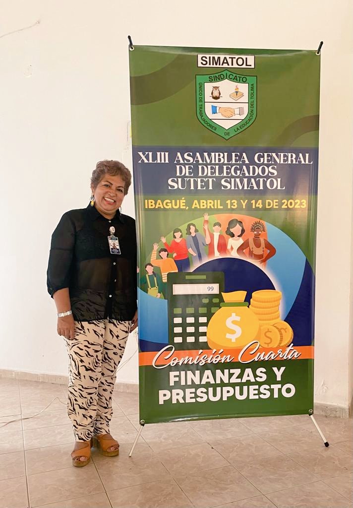 FUERZAMAG23's tweet photo. 13 y 14 de abril. Fuerza Magisterial presentes en el XLIII Asamblea de delegados con sus líderes luchadores.💯

#docentestolima #asambleageneraldedelegados #Magisterio #simatol https://t.co/9cik22Ev2b