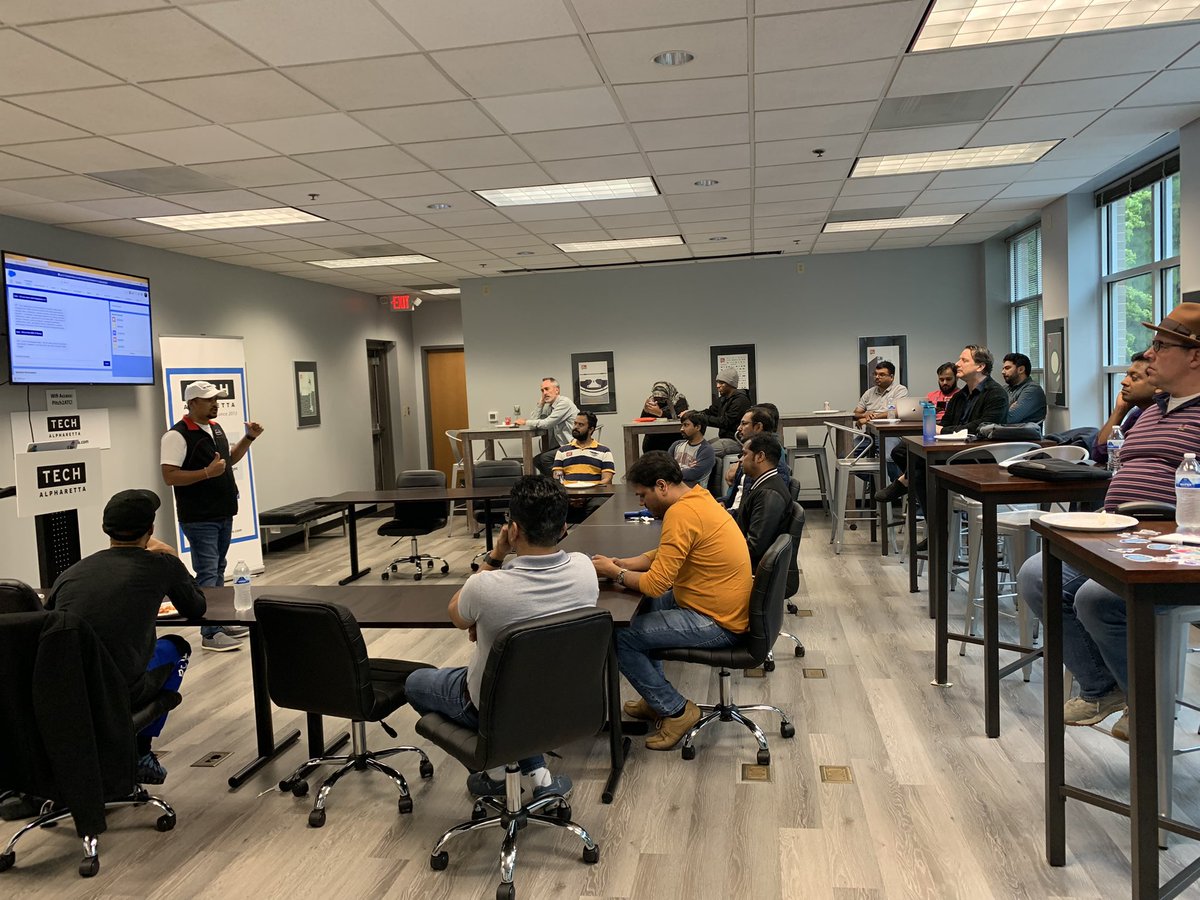 ZaaMinal's tweet photo. I attended the Salesforce Alpharetta Group meet session  on " Salesforce meets Chat GPT" . 
It was a great learning opportunity and very informative and interactive session @jitendrazaa #alpharettaDeveloperGroup https://t.co/4rQ6BC2AUD
