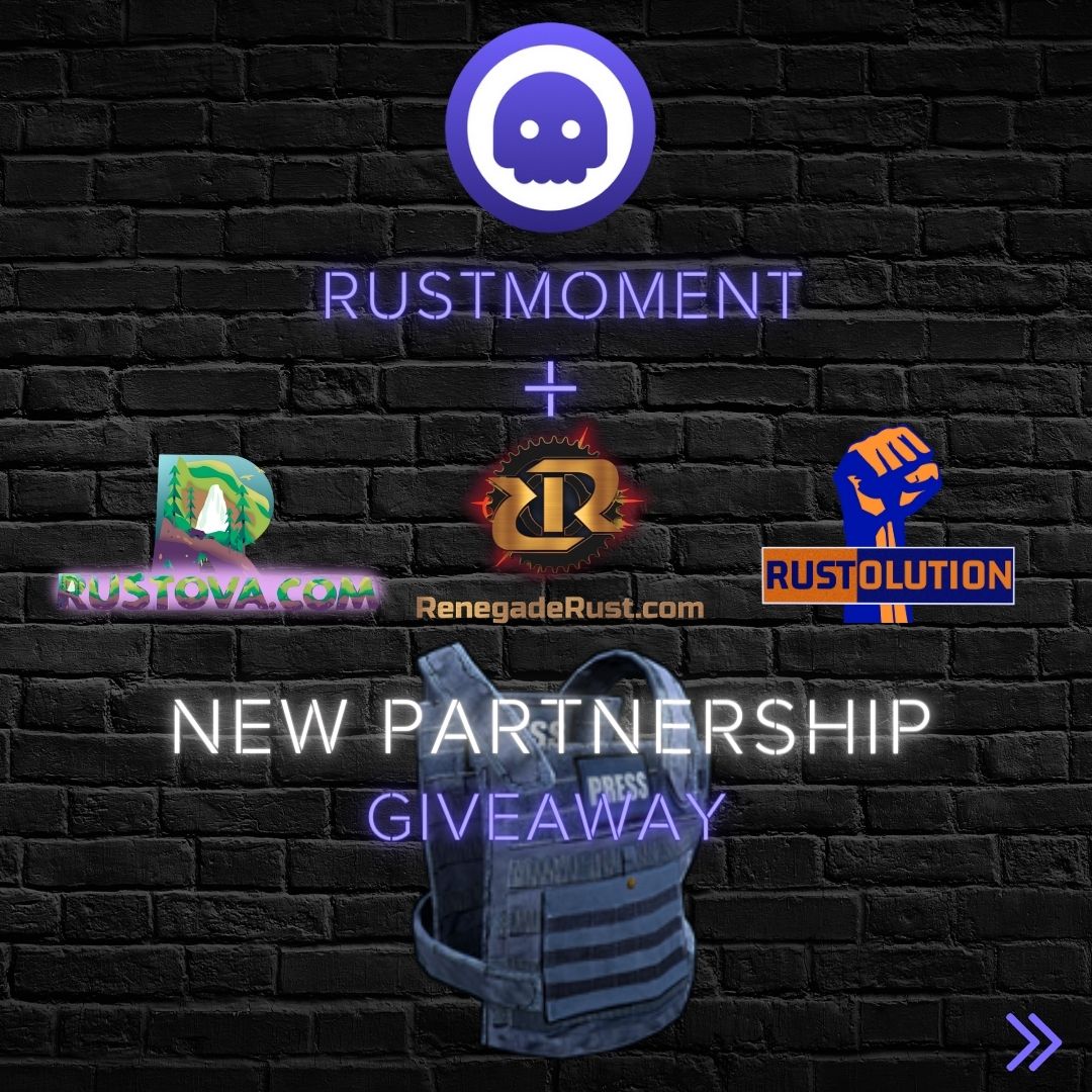 rustovaservers's tweet photo. New Sponsorship giveaway!! 
https://t.co/IiPSf3QYWN https://t.co/C3KEeJ7SCW