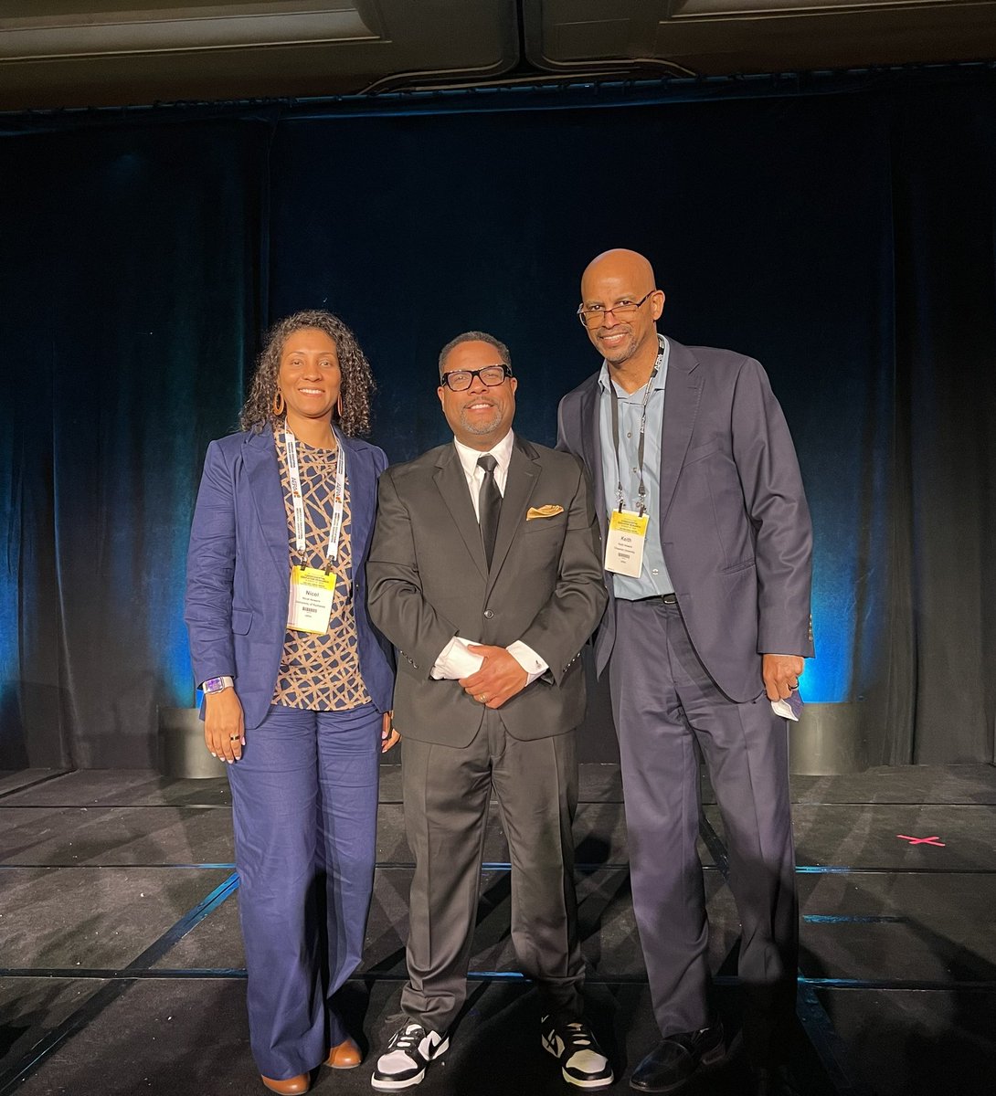 keithehoward's tweet image. Powerful and insightful talk from President @MilnerHRich on the state of education and how to work towards consequential impacts. #AERA2023 #AERA23