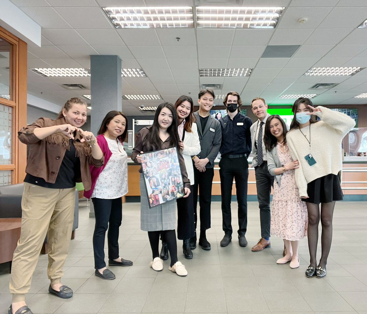 Wishing Jessica Gu all the best in her next role as a Personal Banker supporting the New Westminster market! Thank you for all the good memories and all the best as you continue on with your career journey!